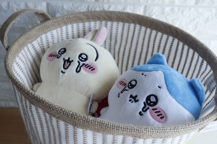 収納BOX（ジュート入、丸） ぬいぐるみ収納