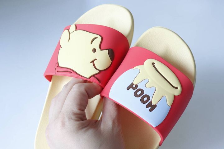 サンダル（くまのプーさん） デザイン