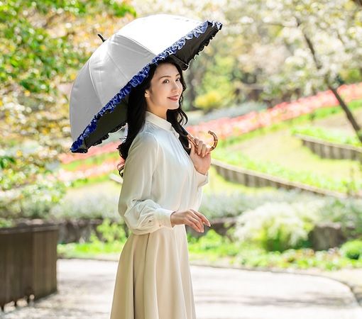 立体フリルと100％遮光生地を店頭で体感、「芦屋ロサブラン」が限定でPOP-UPを開催