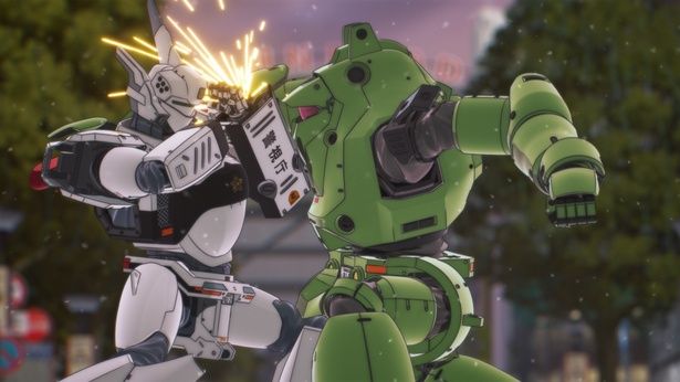 『機動警察パトレイバー EZY File1』は5月15日(金)より公開 [c] HEADGEAR / 機動警察パトレイバー EZY製作委員会
