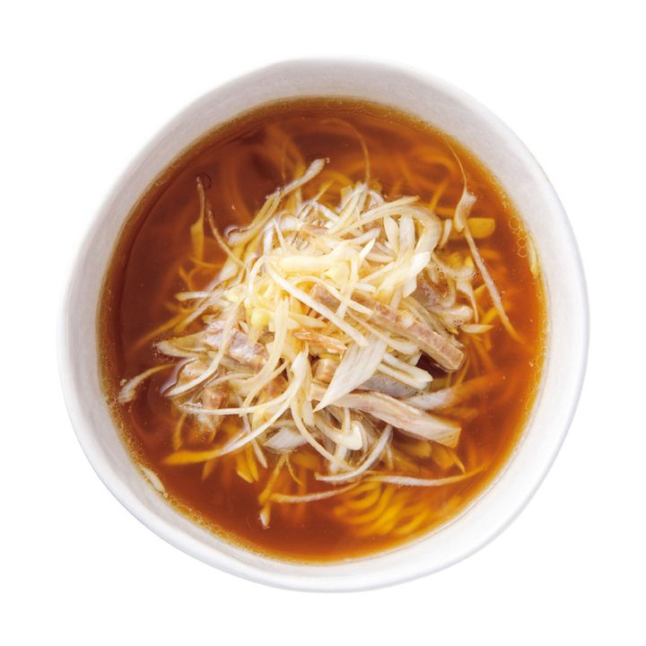 葱叉焼麺