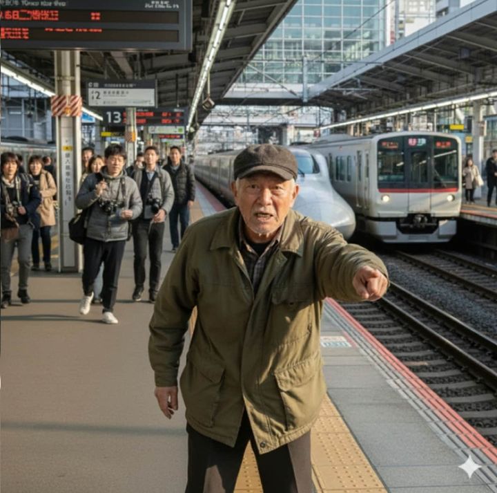 電車内トラブル！ こんなときどうする？ ※画像はGoogle Geminiにて作成