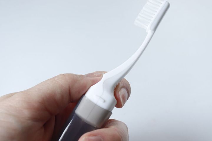 コンパクト歯ブラシ（モノトーン） 形状