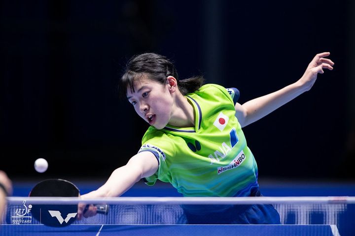 面手凛（C）ITTF