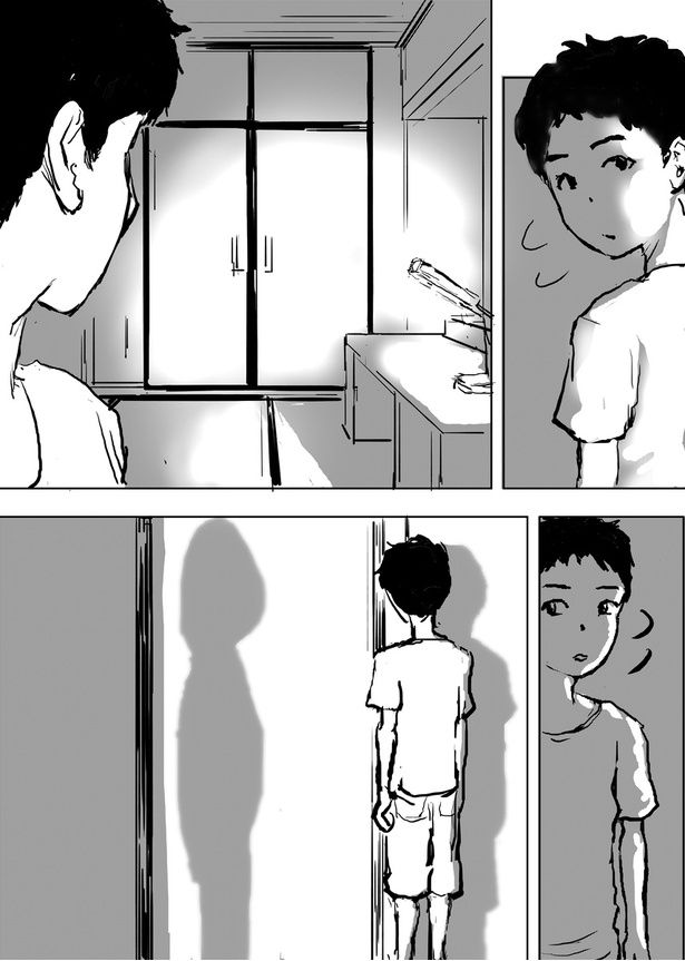 【松木さんち#2】二階でドタバタする家08 画像提供：佐藤
