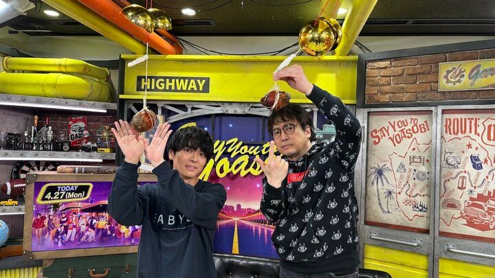 【写真・画像】安元洋貴の特大ネタバレ謝罪からスタート！『声優と夜あそび』月曜は榎木淳弥の独特な思考と過酷対決で波乱 1枚目