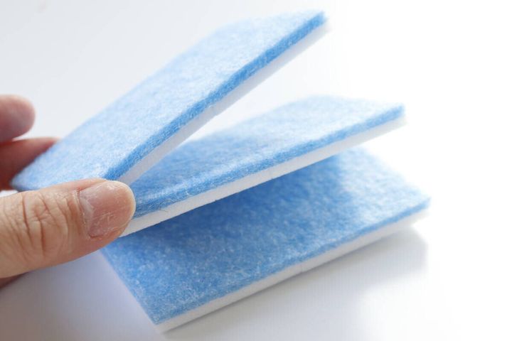 ダイソーのペットにやさしい食器洗いシート（3枚）のビジュアル
