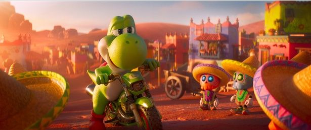 前作のエンドクレジットで登場したヨッシーが大活躍！ [c] 2025 Nintendo and Universal Studios. All Rights Reserved.