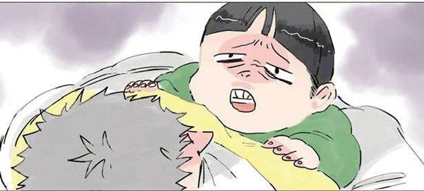 保育園で抱っこをせがむ男の子。「絶望したおっさんみたいな顔」をしていたワケは？ （C）でこぽん吾郎／KADOKAWA