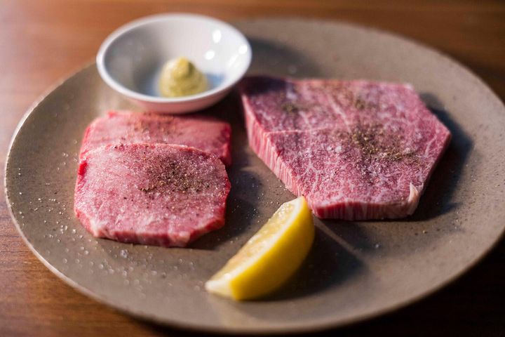 和牛タンハーフと和牛ヒレ