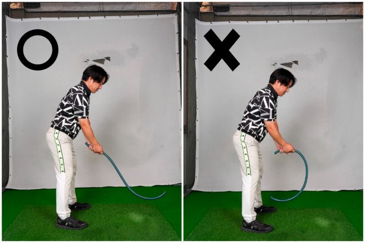 小さなバケツ1個でOK！自宅で簡単にゴルフが上達する練習法