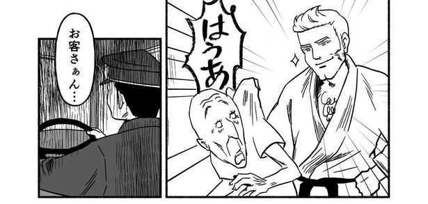 バスとベビーカー05 画像提供：オカン羊(@shimizoon)