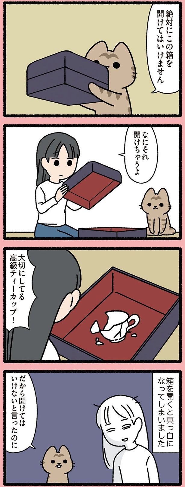 箱を開くと （C）ぱんだにあ／KADOKAWA