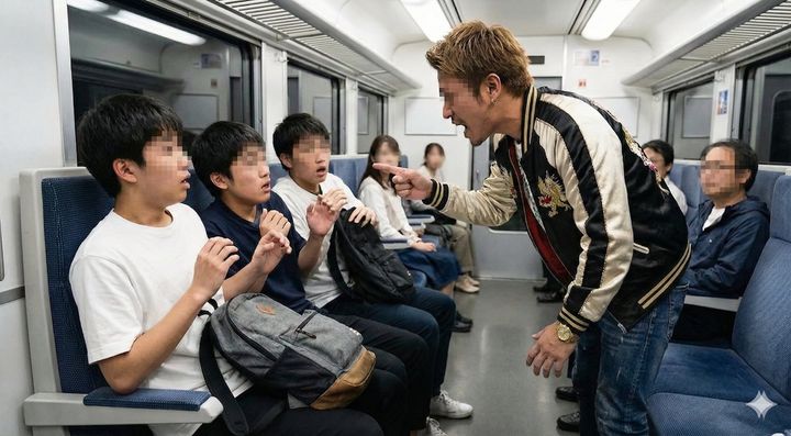 挑発に乗ることは、さらなる危険を招くだけです。絶対に真似をしてはいけません ※Google Geminiにて作成