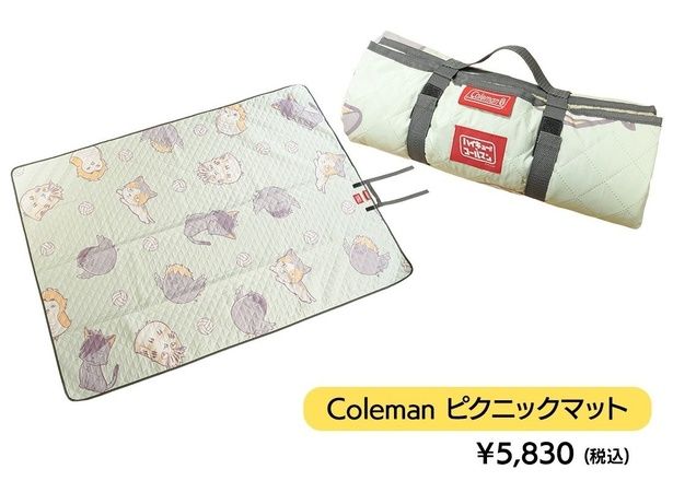 持ち運びしやすい取って付きの「ピクニックマット」(5830円)