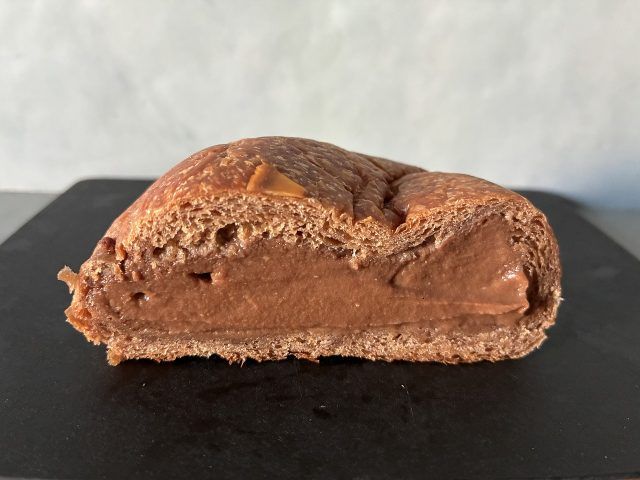 チョコパン断面