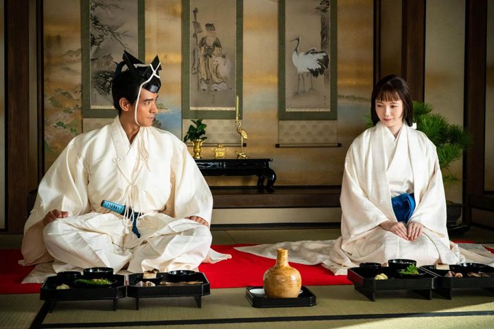市（宮﨑あおい）／大河ドラマ「豊臣兄弟！」第10回より ©️NHK