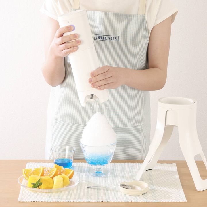 ニトリ スリムかき氷器 手持