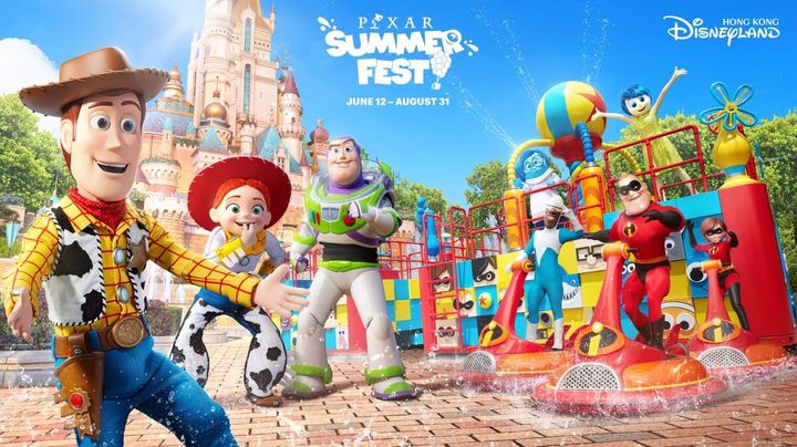 香港ディズニーランド・リゾート「ピクサー・サマー・フェス」