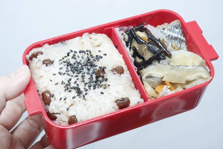 ランチボックス（はし付、1段、400mL） 使用例