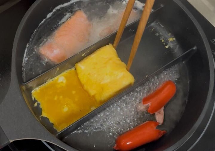 ダイソーのだし醤油で卵焼きを作る