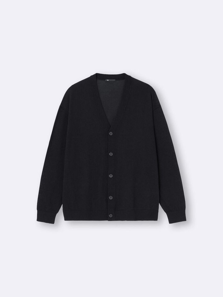 GUのシアーボクシーカーディガン