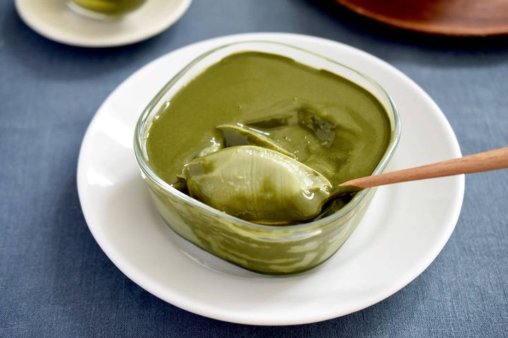 豆乳抹茶プリン