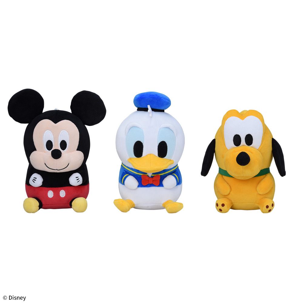 ぽちゃっと丸い姿のドナルドやプルート！セガプライズ ディズニー