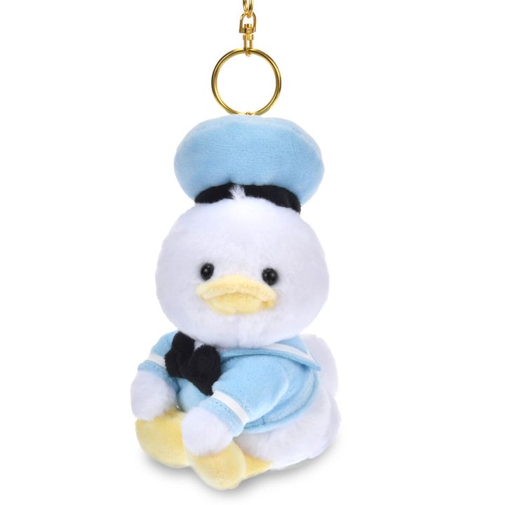 ドナルド ぬいぐるみキーホルダー・キーチェーン おすわり DONALD BIRTHDAY 2026