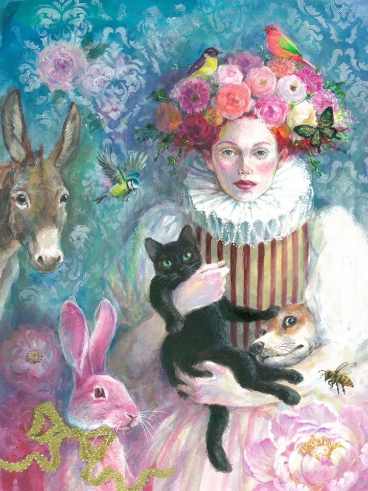 植草桂子個展「愛しき毛と羽」