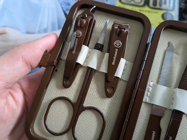 爪切り・巻き爪用爪切り・ハサミ・爪ヤスリ・毛抜き・甘皮プッシャー・耳かき
