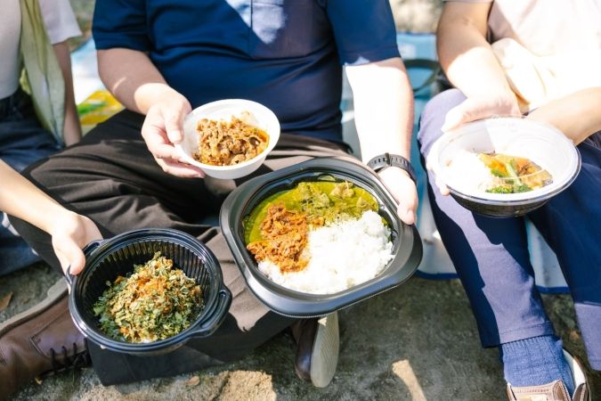 舞鶴公園カレーフェス 過去の様子