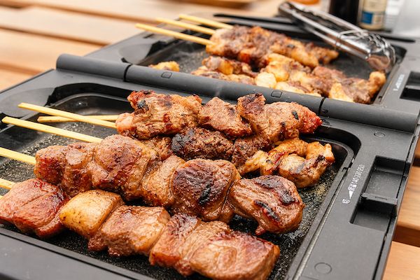 初日に完売商品も！フードイベント「青果祭」でHUNTERドリンクとジビエ串を販売