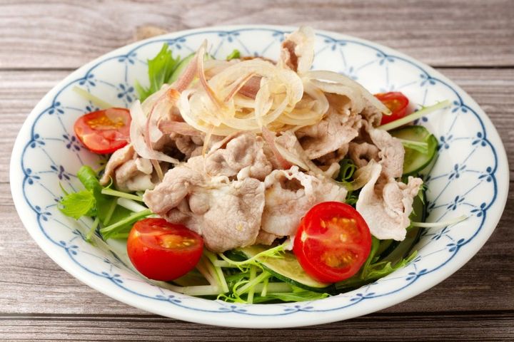 豚しゃぶサラダ 料理