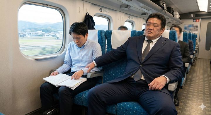 閉鎖空間で威圧的な態度を取る相手には、直接反論せず第三者を頼りましょう ※Google Geminiにて作成