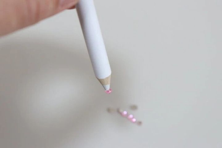 ダイソーのストーンキャッチペンの使用例