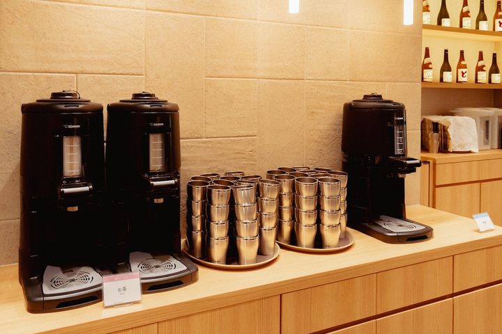 お茶はステンレスタンブラーで