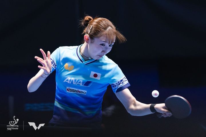 早田ひな（C）ITTF