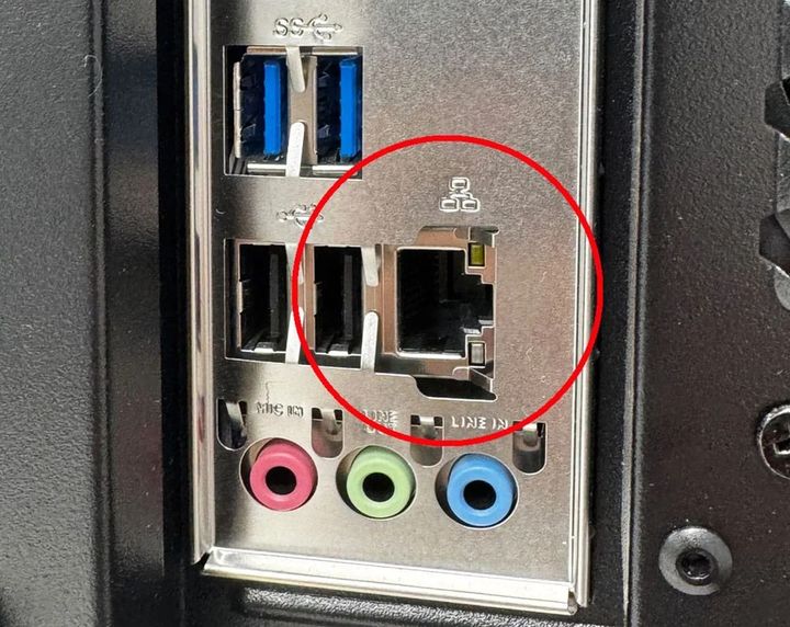 パソコンの有線LAN