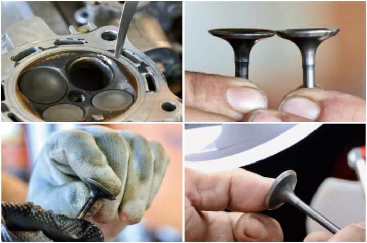ホンダ CRF250Rのエンジンオーバーホール作業