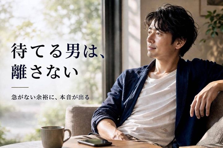 急かさない・関係を切らない。男性が本命にだけ見せる“待ちの姿勢”