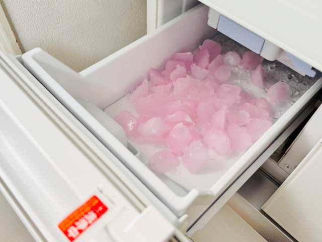 自動製氷機洗浄剤の氷