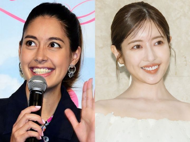 （左から）森泉、舟山久美子 クランクイン！ width=