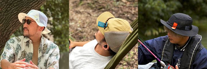 お出かけ 春夏 高機能キャップ CATERPP LB MESH LOGO CAP