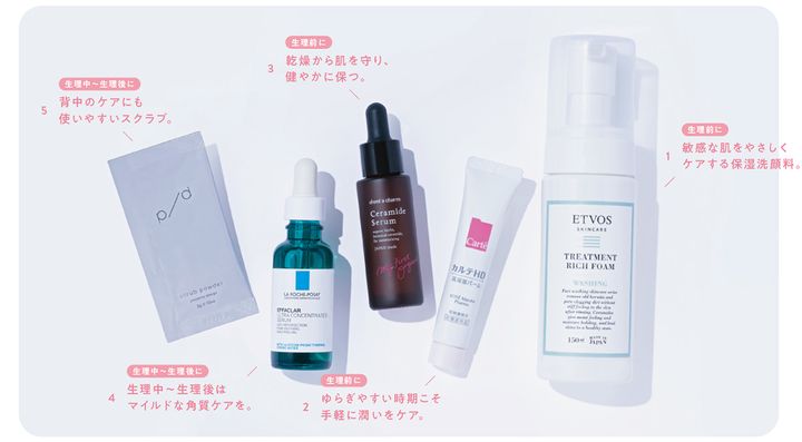 専門医に聞いた、ホルモンバランスに合わせたスキンケアとおすすめアイテム