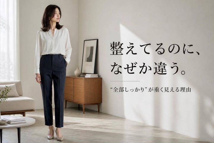「頑張ってるのにアカ抜けない」人の共通点。整えているはずでも差が出る理由