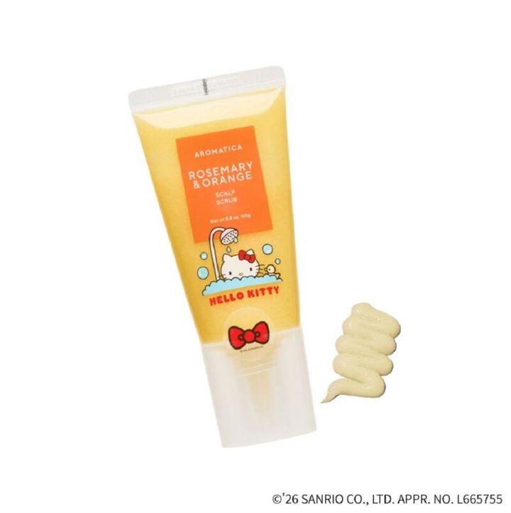 大人気頭皮用スクラブがキティちゃんの限定デザインで登場！