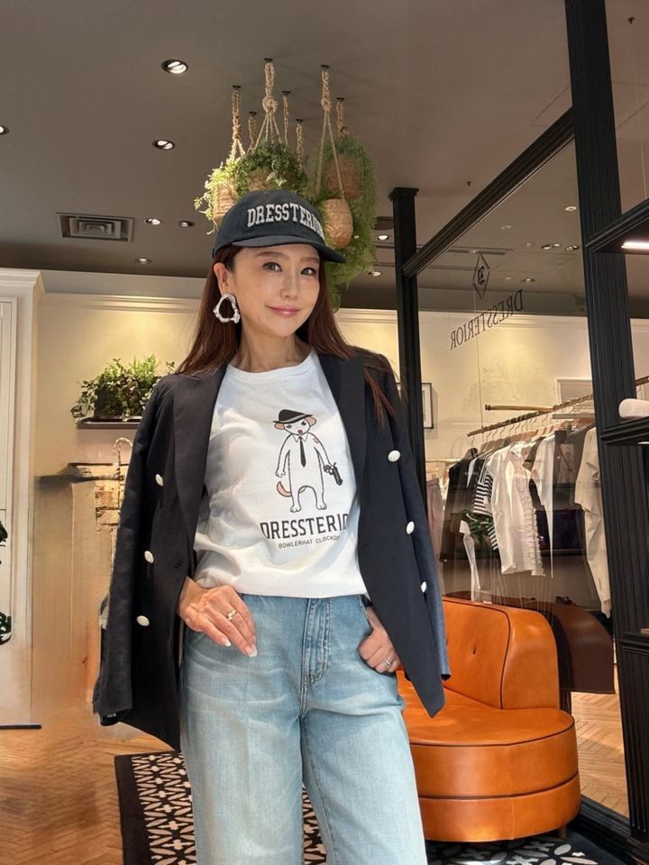西谷さんネイビージャケット
