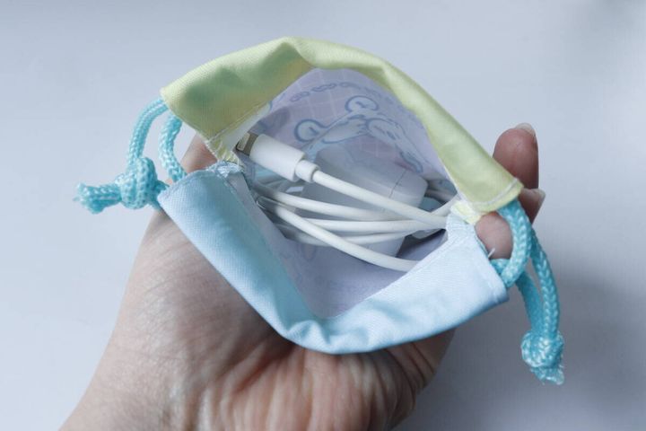 プチ巾着 ちいかわ 使用例