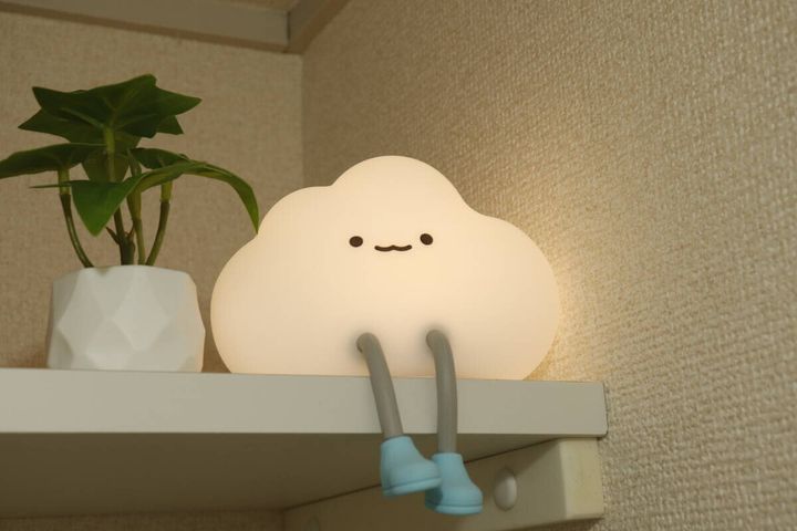 センサーライト（雲） 使用例